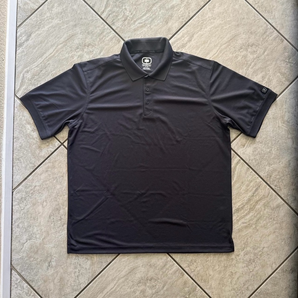 OGIO Men's Grey Polo Shirt